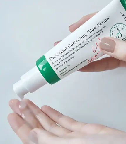 Axis-Y Dark Spot Correcting Glow Serum 50ml – serum bottle for brightening and removing dark spots